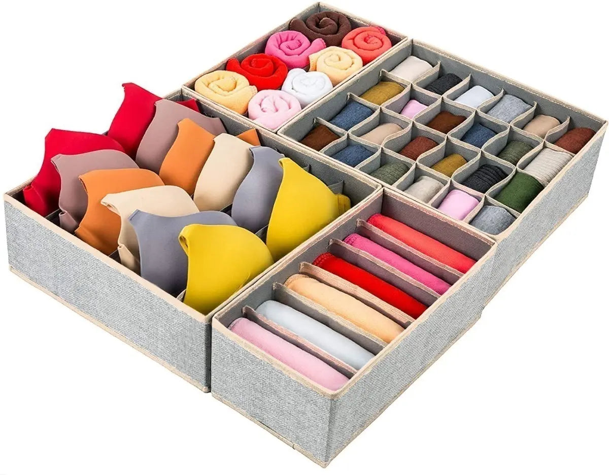 Organizadores plegables de ropa interior