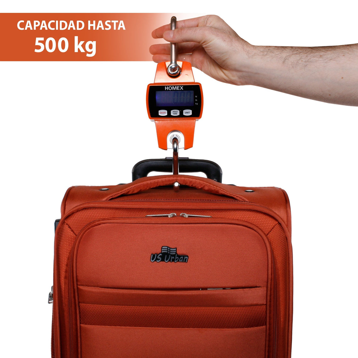 BASCULA COMERCIAL INDUSTRIAL COLGANTE 300 KG