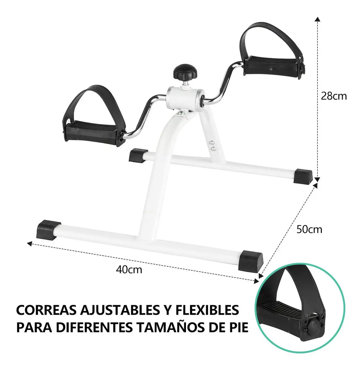 PEDALES DE EJERCICIO PLEGABLES FITNESS