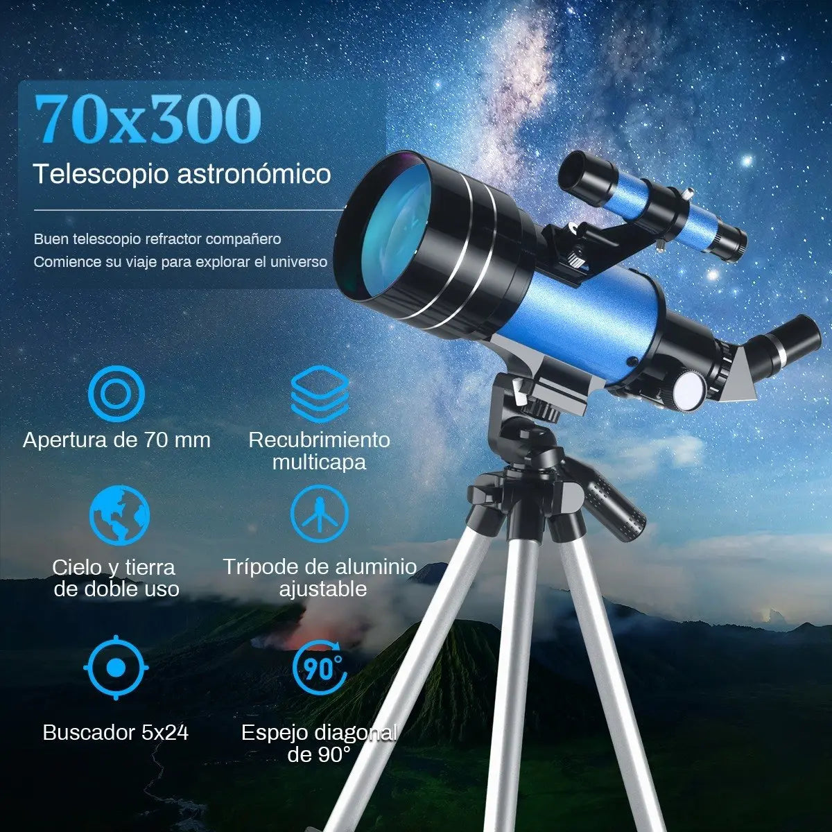 TELESCOPIO ASTRONOMICO PROFESIONAL