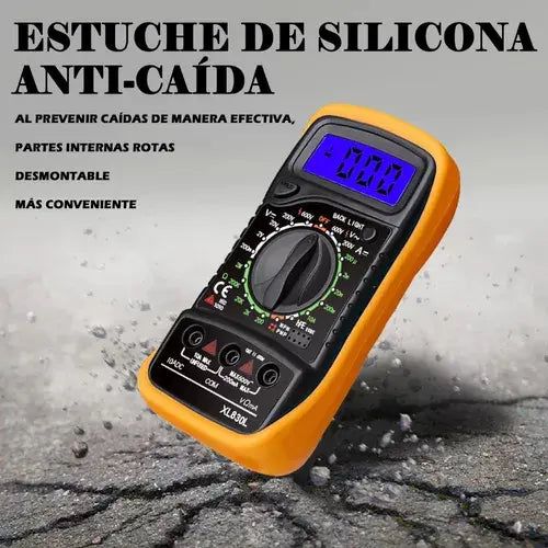 MULTIMETRO PROFESIONAL DIGITAL MEDIDOR PORTATIL