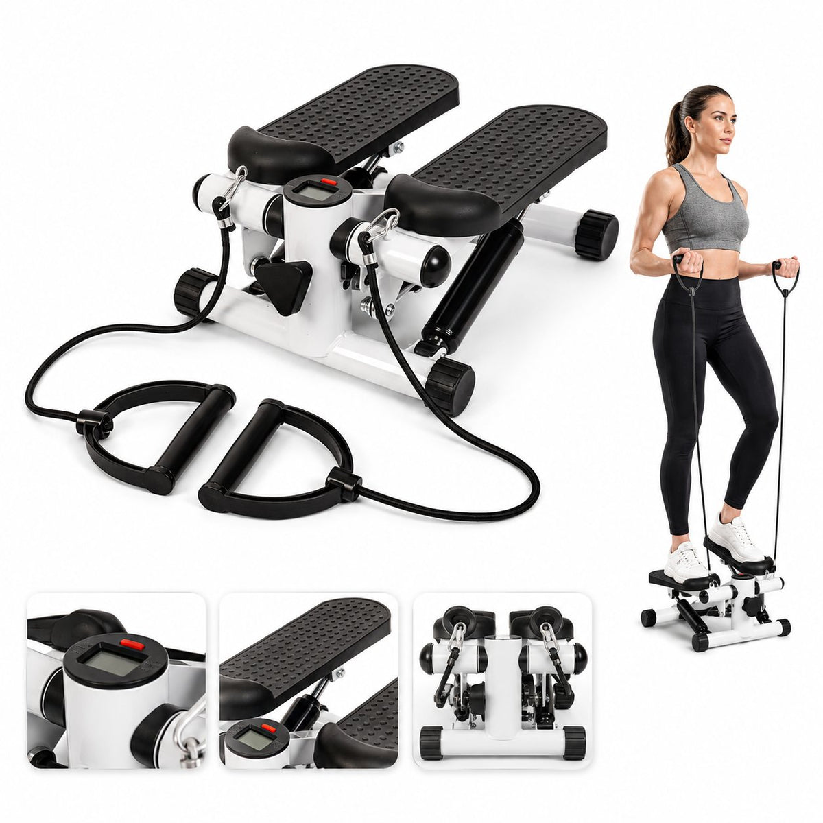 MINI ESCALADORA DE EJERCICIO INCLUYE BANDAS