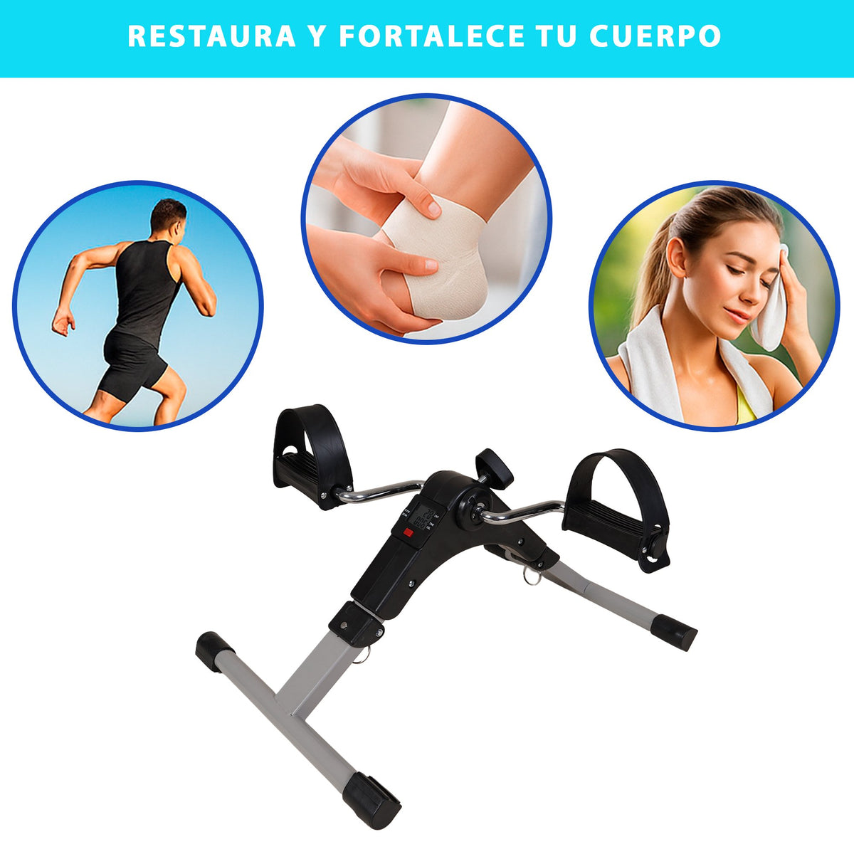 MINI BICICLETA DE PEDALES PARA REHABILITACION