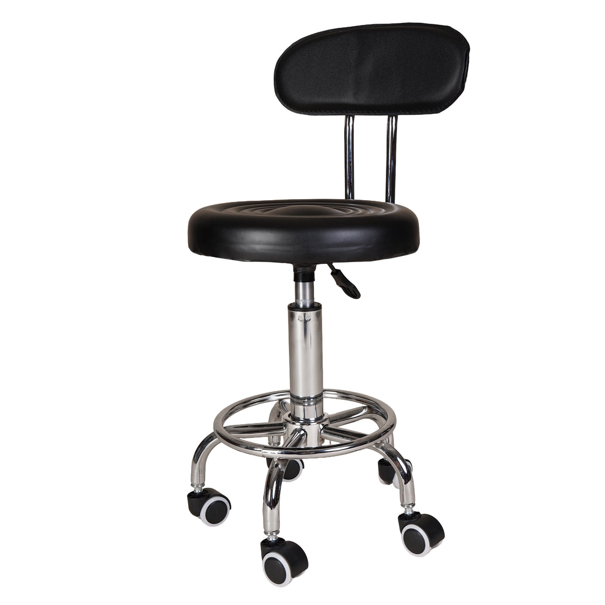 BANCO SILLA GIRATORIA AJUSTABLE CON ASIENTO